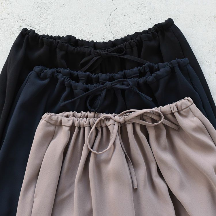 drawstring hem PT ドローストリングヘムパンツ