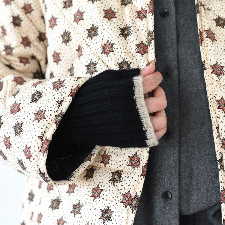 Rib Wrist Warmer Tipping リブリストウォーマーティッピング