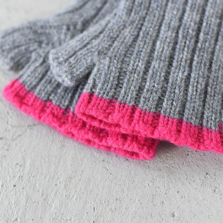 Rib Wrist Warmer Tipping リブリストウォーマーティッピング