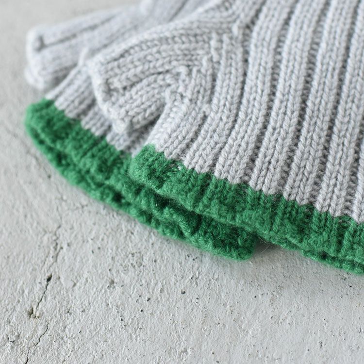 Rib Wrist Warmer Tipping リブリストウォーマーティッピング