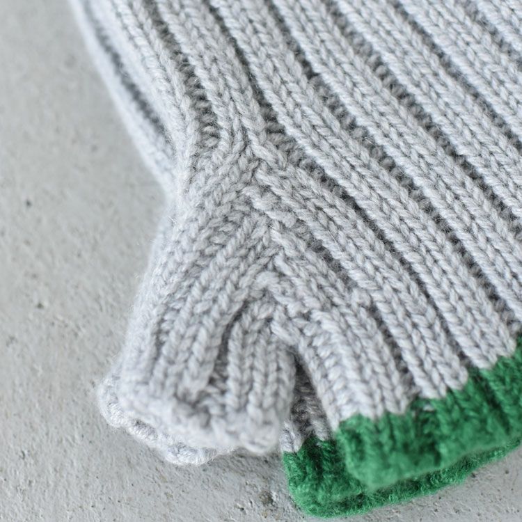 Rib Wrist Warmer Tipping リブリストウォーマーティッピング