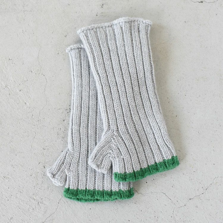 Rib Wrist Warmer Tipping リブリストウォーマーティッピング
