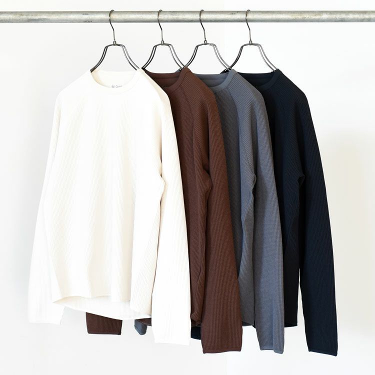 WAFFLE LIGHT L/S T-SHIRT ワッフルライトロングスリーブティーシャツ（ユニセックス）