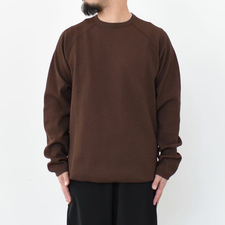 WAFFLE LIGHT L/S T-SHIRT ワッフルライトロングスリーブティーシャツ（ユニセックス）
