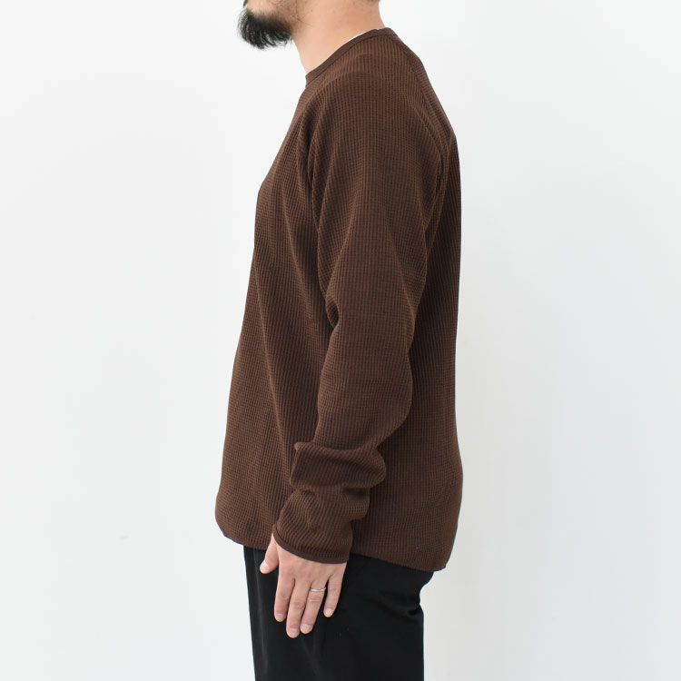 WAFFLE LIGHT L/S T-SHIRT ワッフルライトロングスリーブティーシャツ（ユニセックス）