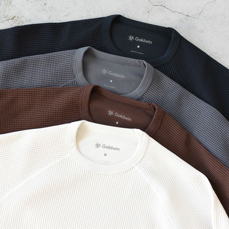WAFFLE LIGHT L/S T-SHIRT ワッフルライトロングスリーブティーシャツ（ユニセックス）
