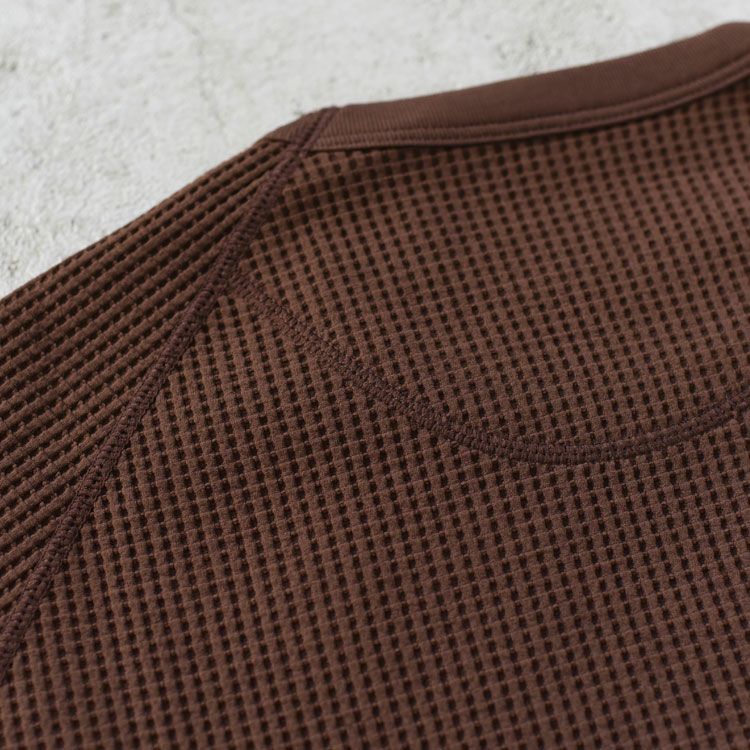 WAFFLE LIGHT L/S T-SHIRT ワッフルライトロングスリーブティーシャツ（ユニセックス）