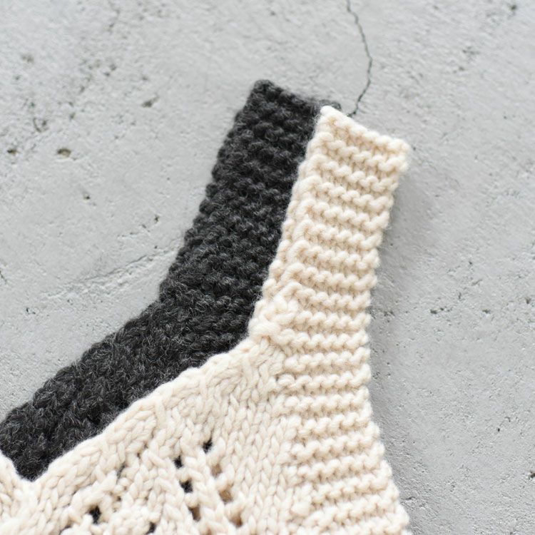 Cable Knit Bustier ケーブルニットビスチェ