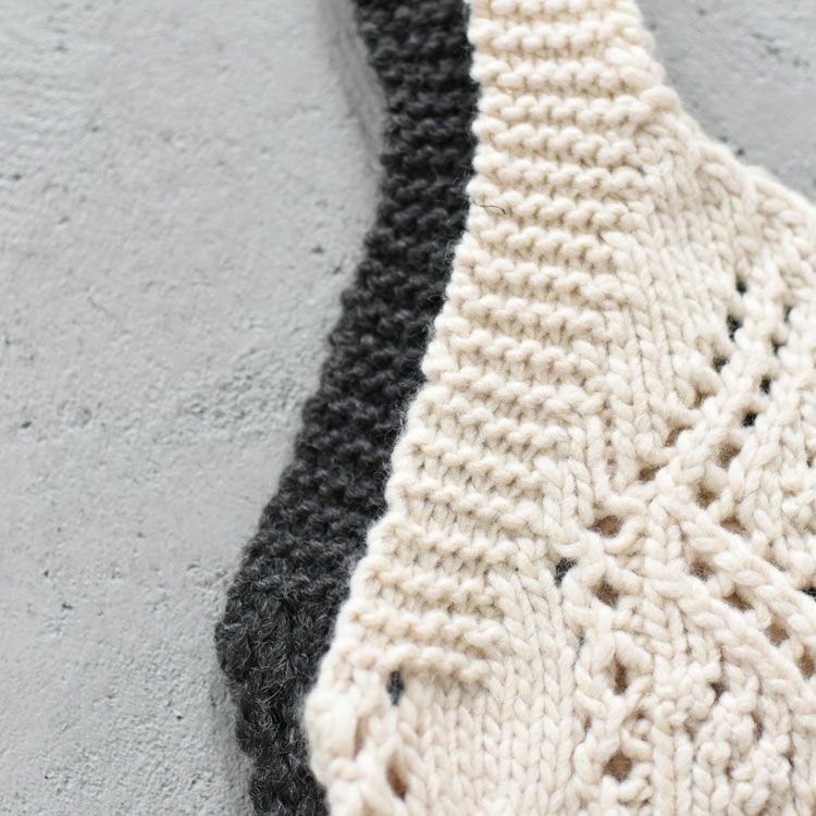 Cable Knit Bustier ケーブルニットビスチェ