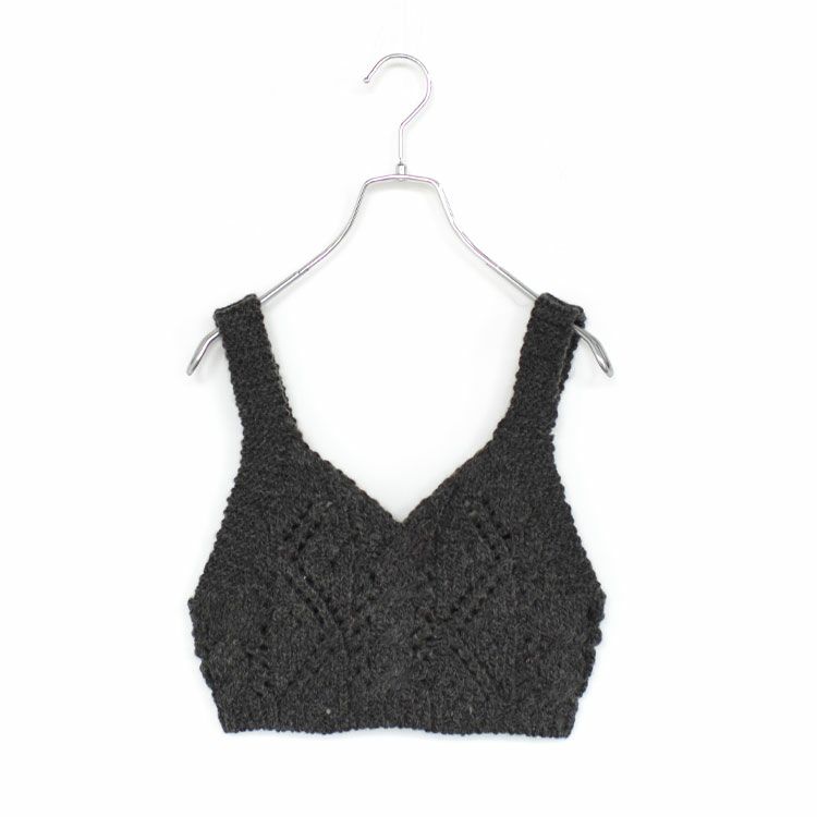 Cable Knit Bustier ケーブルニットビスチェ