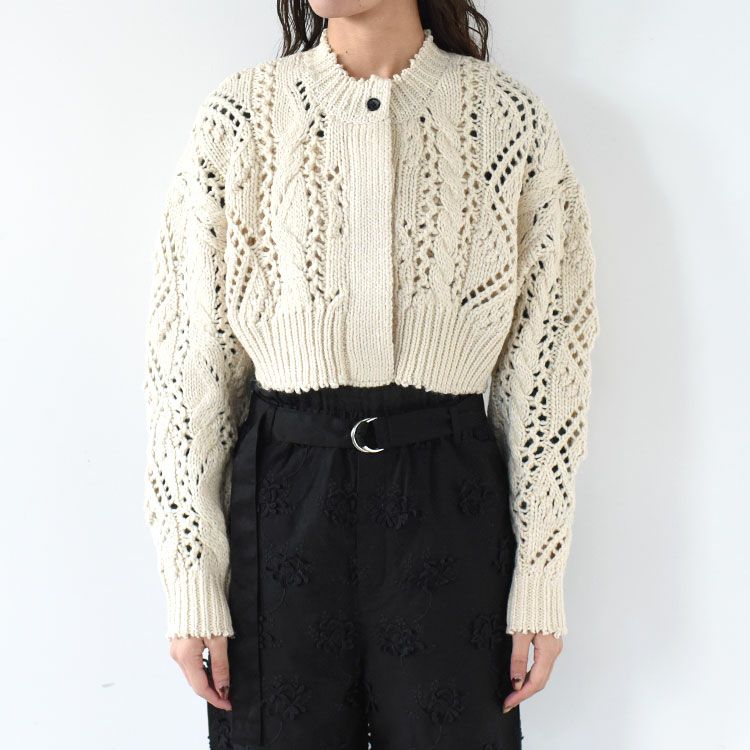 Cable Knit Cardigan ケーブルニットカーディガン