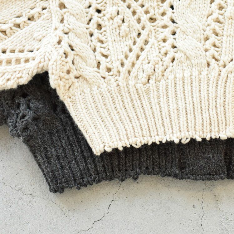 Cable Knit Cardigan ケーブルニットカーディガン