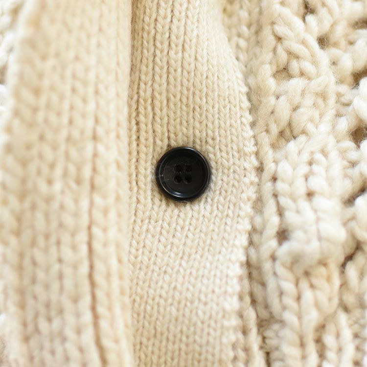 Cable Knit Cardigan ケーブルニットカーディガン