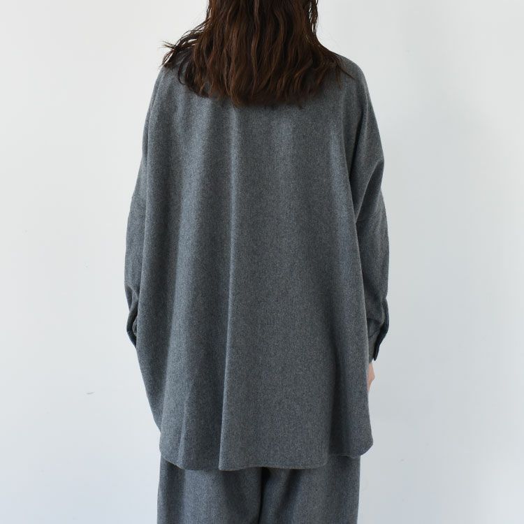 wide shirt with pockets ポケット付きワイドシャツ