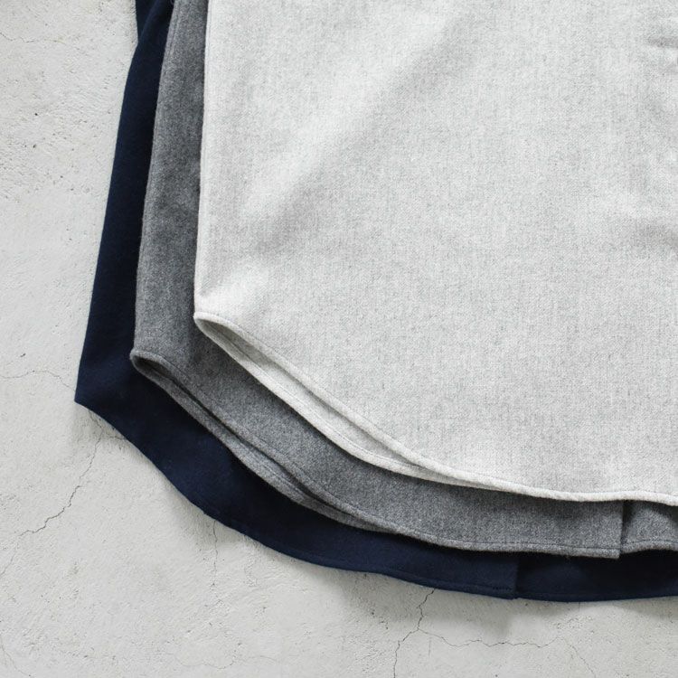 wide shirt with pockets ポケット付きワイドシャツ