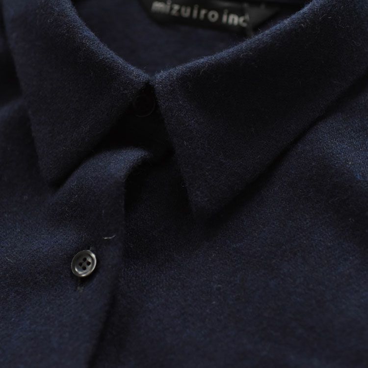 wide shirt with pockets ポケット付きワイドシャツ