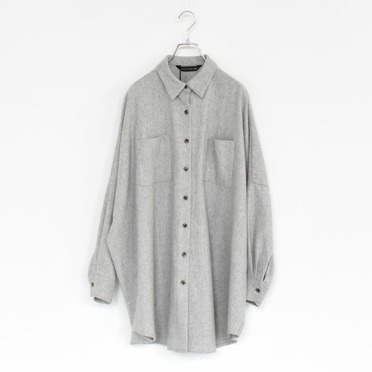 wide shirt with pockets ポケット付きワイドシャツ