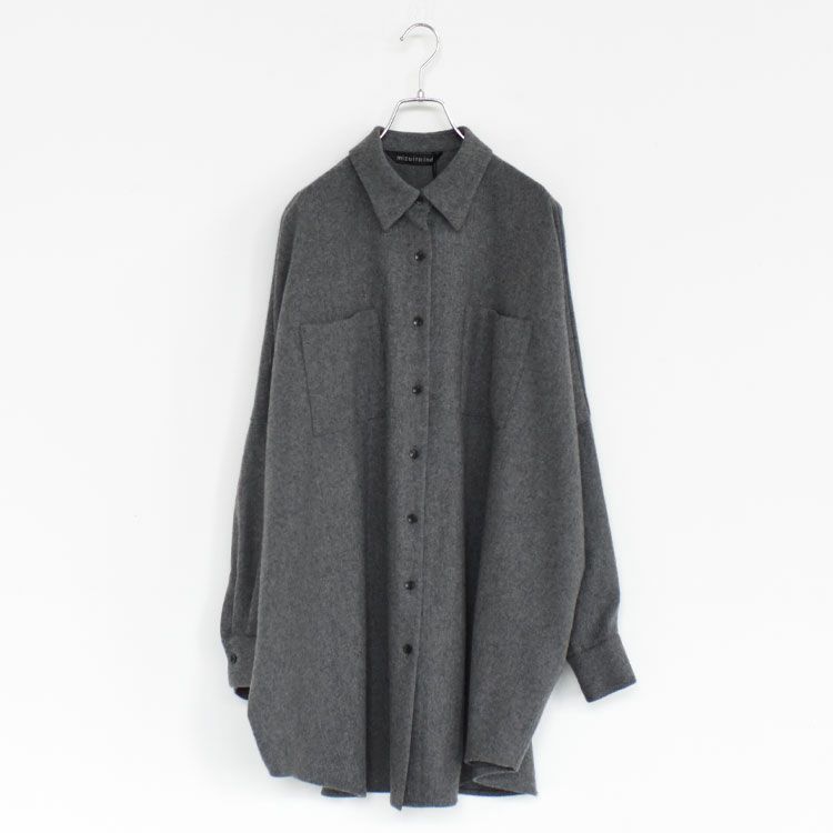 wide shirt with pockets ポケット付きワイドシャツ