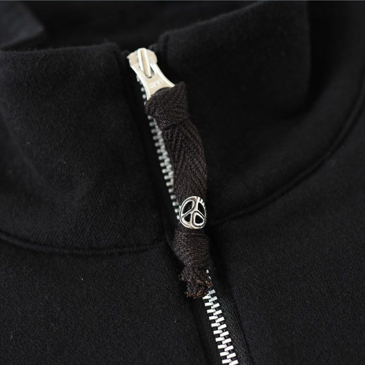 PEACE COTTON ZIP UP JACKET with SILVER CHARM ピースコットンジップアップジャケット シルバーチャーム