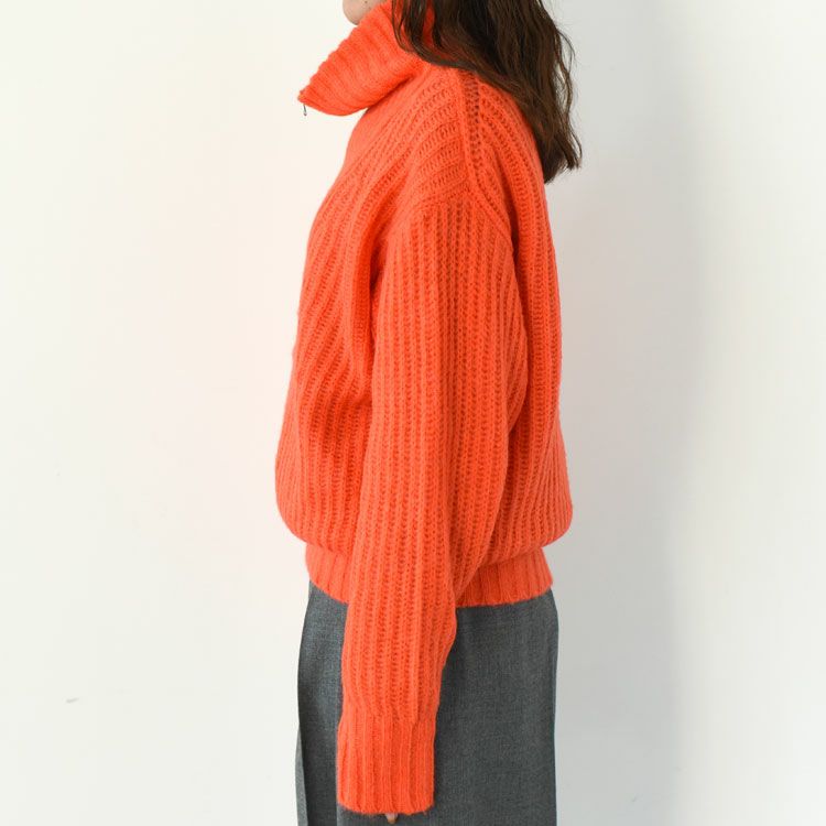 DUFFY HALF ZIP KNIT ダッフィー ハーフジップニット