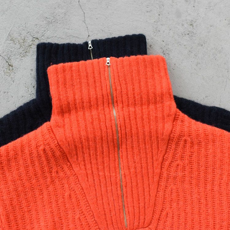 DUFFY HALF ZIP KNIT ダッフィー ハーフジップニット