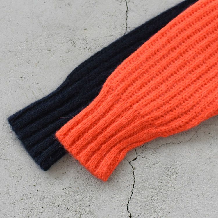 DUFFY HALF ZIP KNIT ダッフィー ハーフジップニット