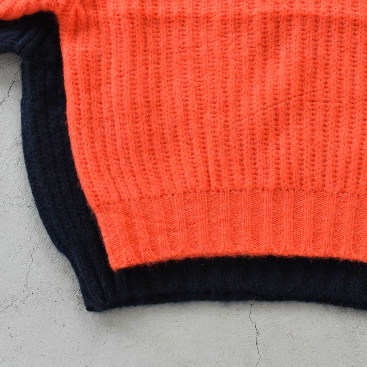 DUFFY HALF ZIP KNIT ダッフィー ハーフジップニット