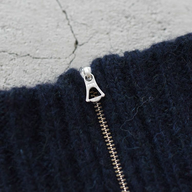 DUFFY HALF ZIP KNIT ダッフィー ハーフジップニット