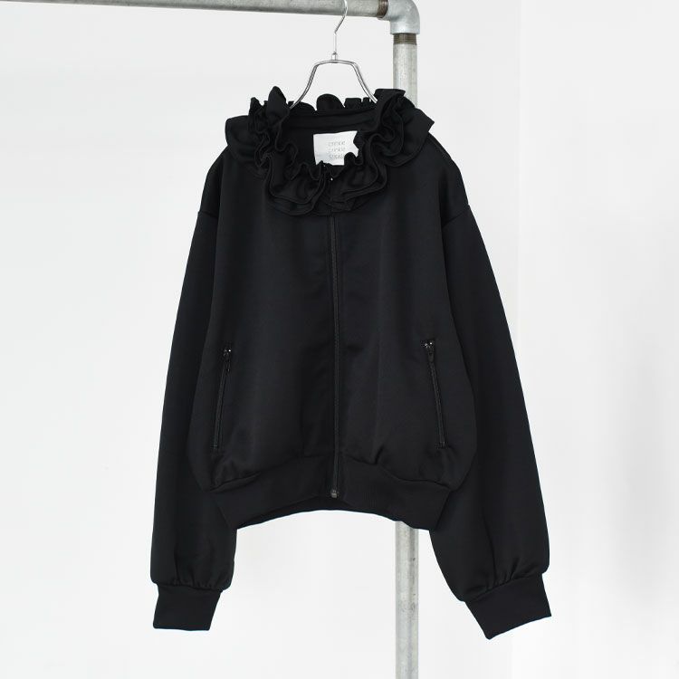 frill collar track jacket フリルカラートラックジャケット
