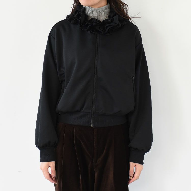 frill collar track jacket フリルカラートラックジャケット