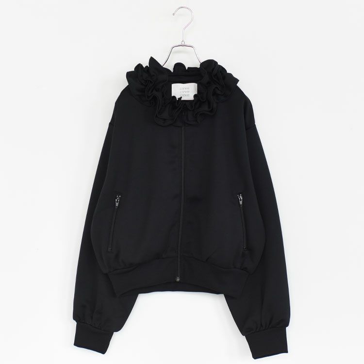 frill collar track jacket フリルカラートラックジャケット