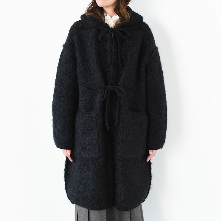 MOHAIR & SHETLAND WOOL JUMBO LOOP KNIT COAT ジャンボループニットコート