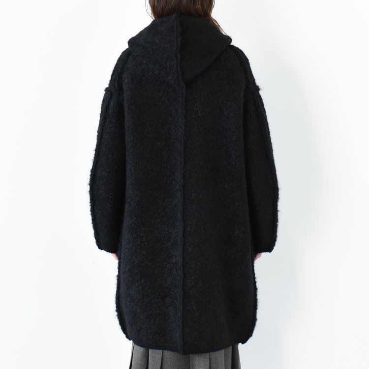 MOHAIR & SHETLAND WOOL JUMBO LOOP KNIT COAT ジャンボループニットコート
