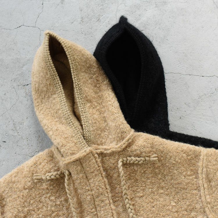 MOHAIR & SHETLAND WOOL JUMBO LOOP KNIT COAT ジャンボループニットコート