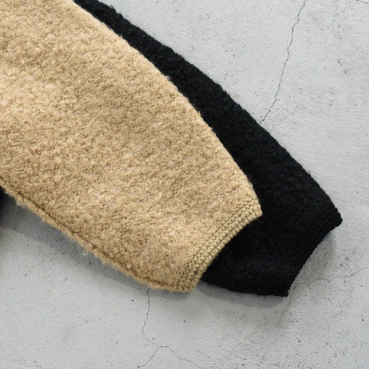 MOHAIR & SHETLAND WOOL JUMBO LOOP KNIT COAT ジャンボループニットコート