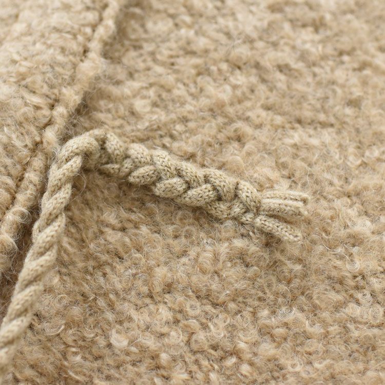 MOHAIR & SHETLAND WOOL JUMBO LOOP KNIT COAT ジャンボループニットコート