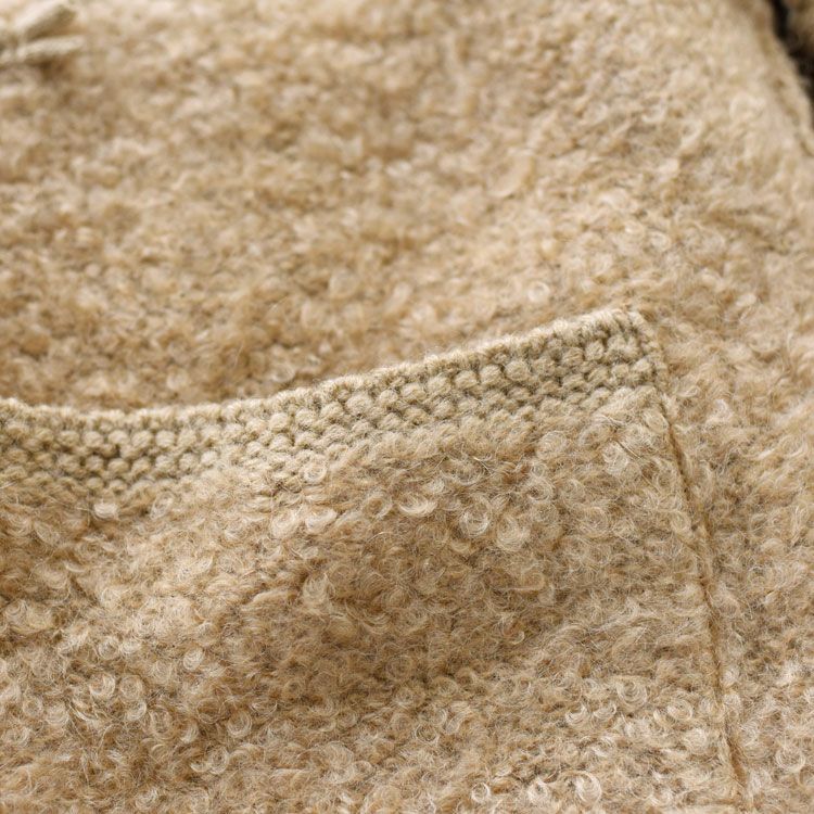 MOHAIR & SHETLAND WOOL JUMBO LOOP KNIT COAT ジャンボループニットコート