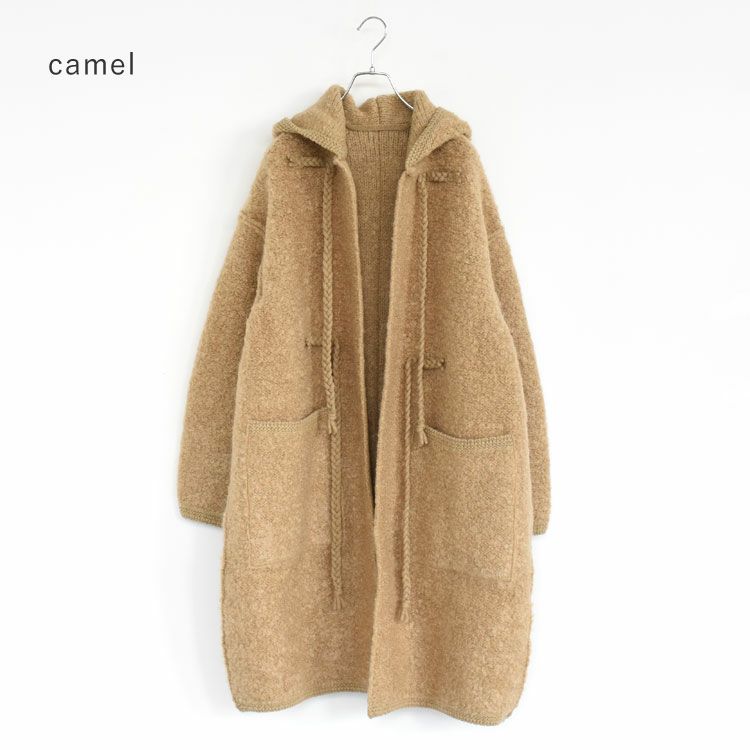 MOHAIR & SHETLAND WOOL JUMBO LOOP KNIT COAT ジャンボループニットコート