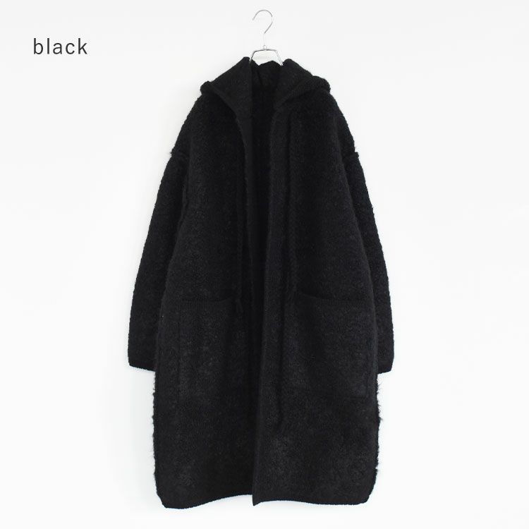 MOHAIR & SHETLAND WOOL JUMBO LOOP KNIT COAT ジャンボループニットコート