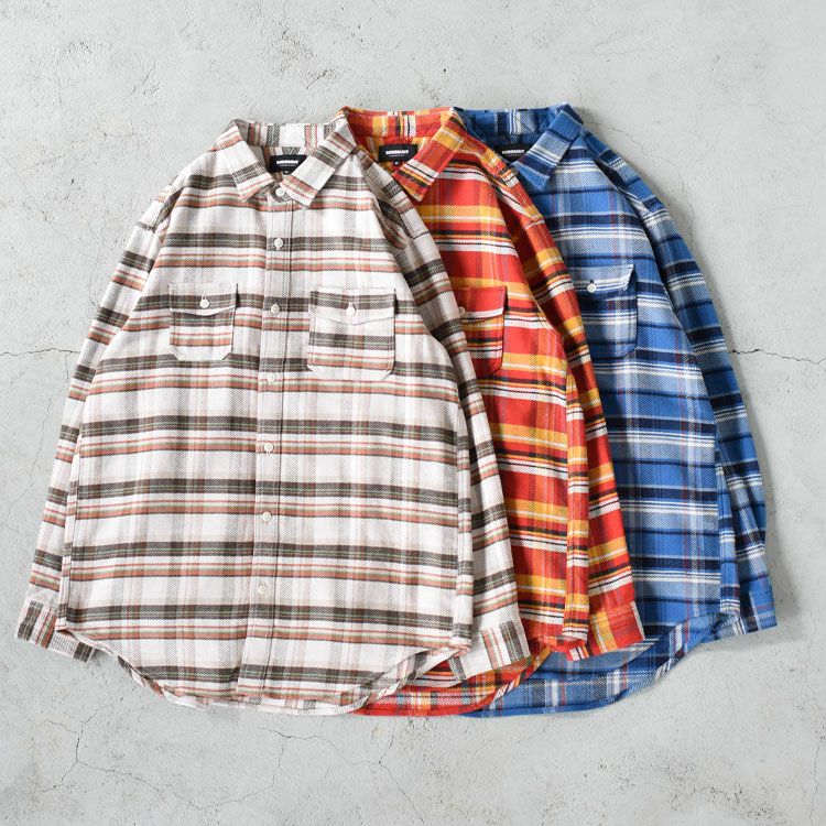 TWILL CHECK FIELD SHIRT ツイルチェック フィールドシャツ