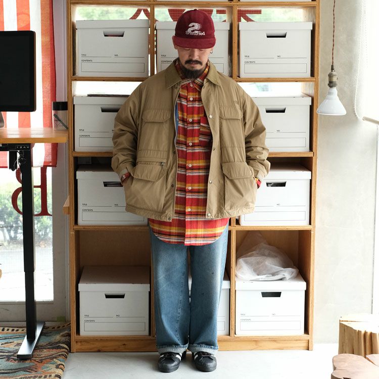 TWILL CHECK FIELD SHIRT ツイルチェック フィールドシャツ