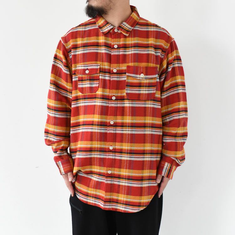 TWILL CHECK FIELD SHIRT ツイルチェック フィールドシャツ