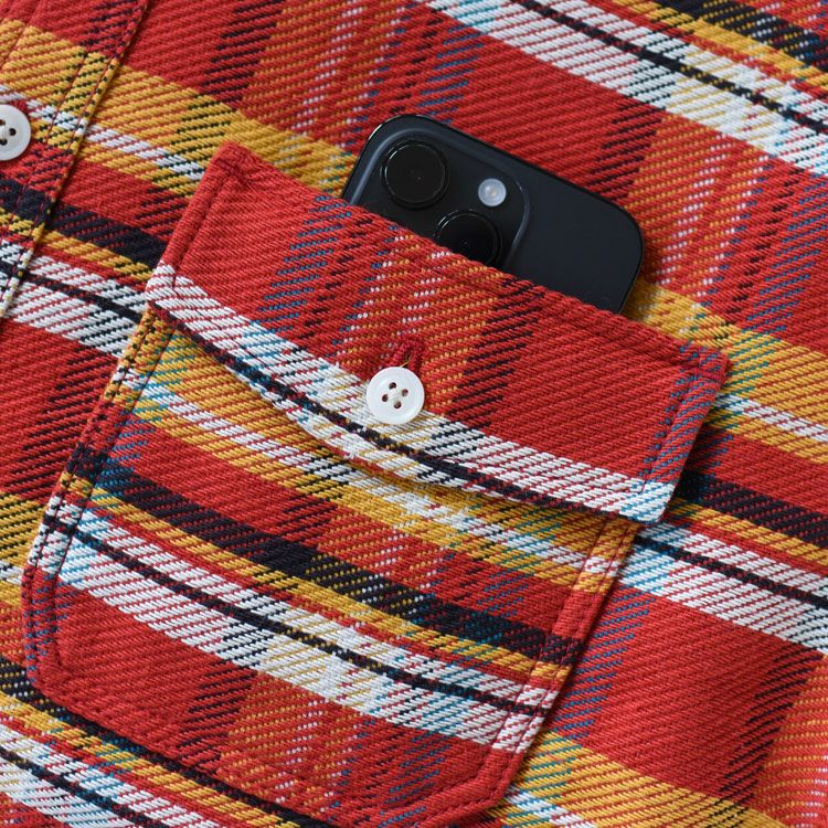TWILL CHECK FIELD SHIRT ツイルチェック フィールドシャツ
