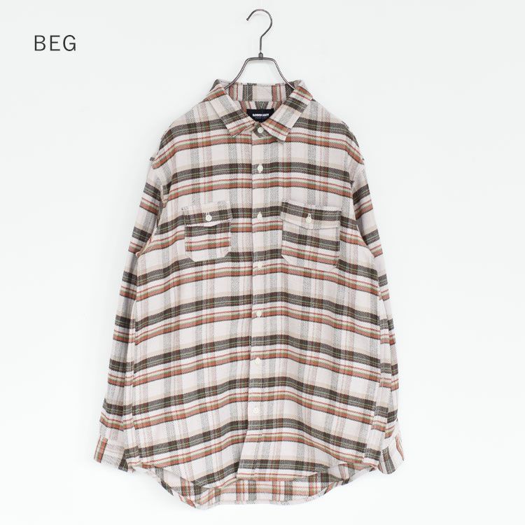 TWILL CHECK FIELD SHIRT ツイルチェック フィールドシャツ