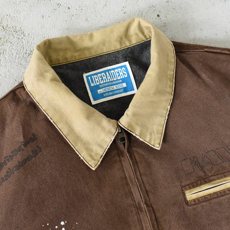 GARMENT DYED WORK JACKET　ガーメントダイ ワークジャケット