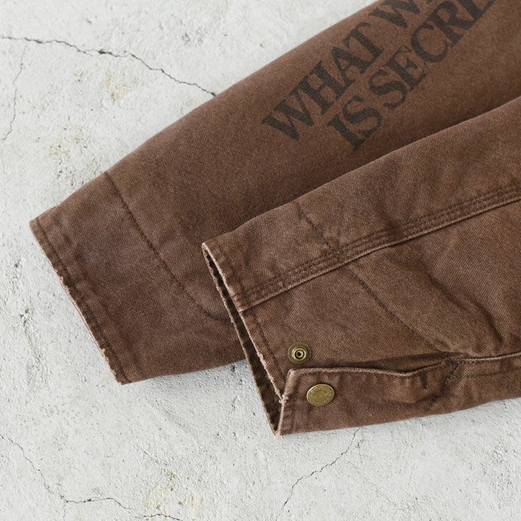 GARMENT DYED WORK JACKET　ガーメントダイ ワークジャケット