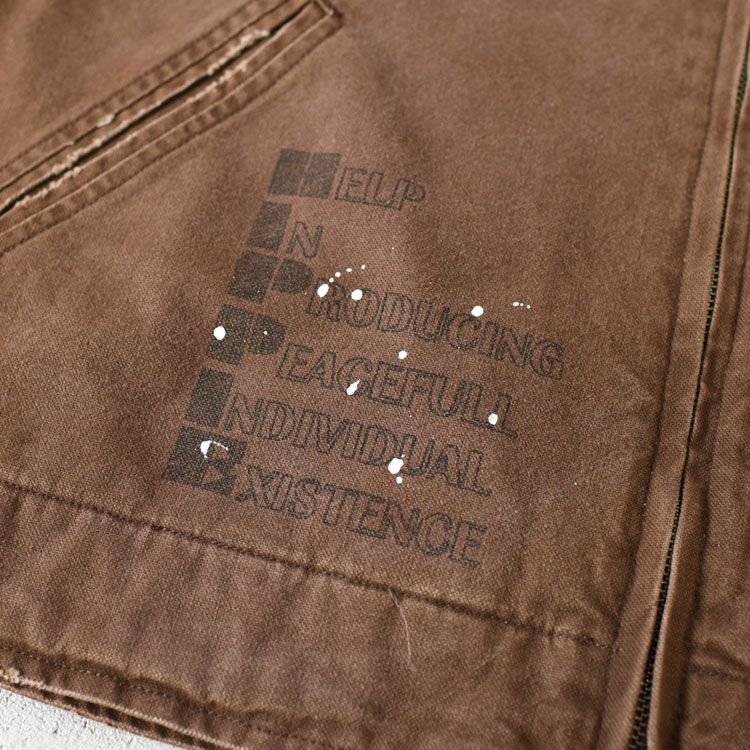 GARMENT DYED WORK JACKET　ガーメントダイ ワークジャケット