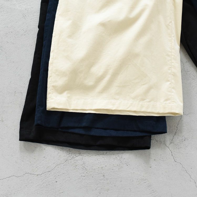 corduroy tuck wide PT コーデュロイタックワイドパンツ