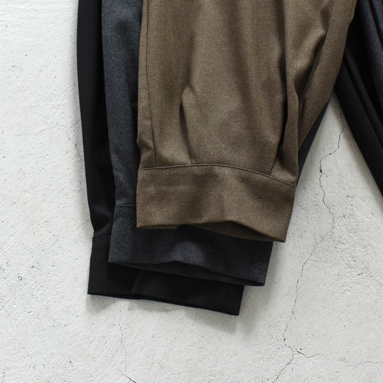 tucked hem PT タックヘムパンツ