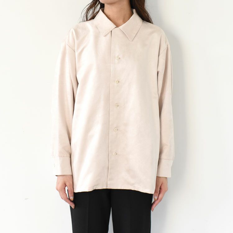 fake suede shirt フェイクスエードシャツ